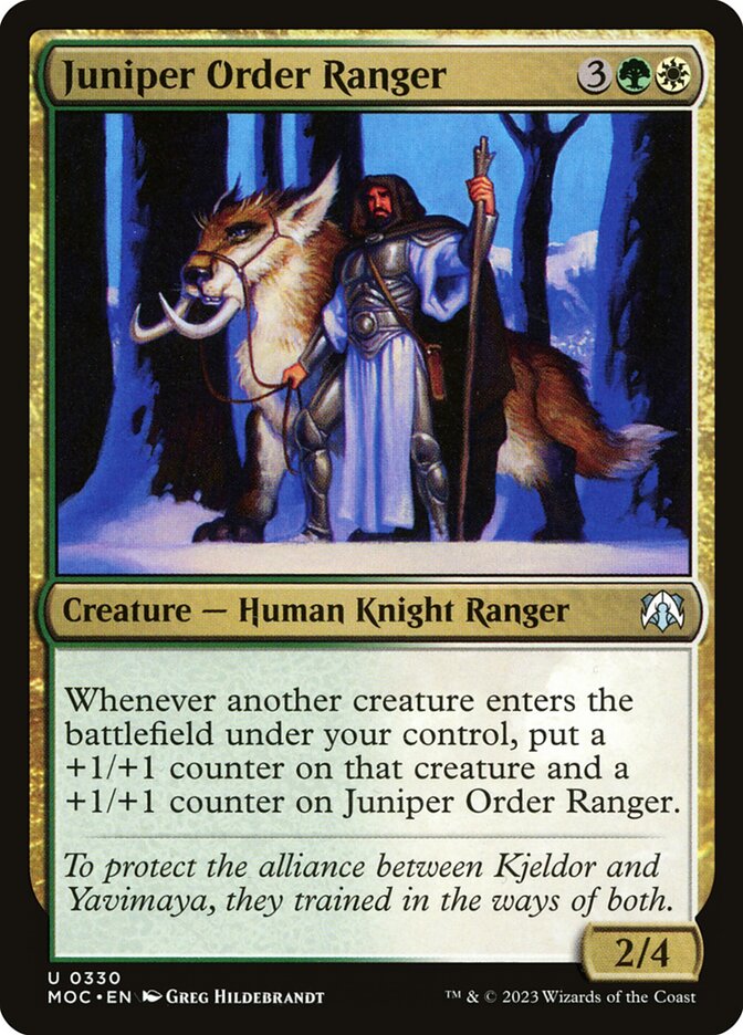 Juniper Order Ranger 330 (Commander: March of the Machine)  | Good Games Adelaide SA