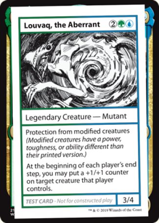 Louvaq, the Aberrant (2021 Edition) [Mystery Booster Playtest Cards] | Good Games Adelaide SA