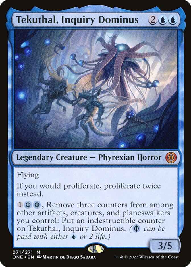 Tekuthal, Inquiry Dominus 71 (Phyrexia: All Will Be One)  - Foil | Good Games Adelaide SA