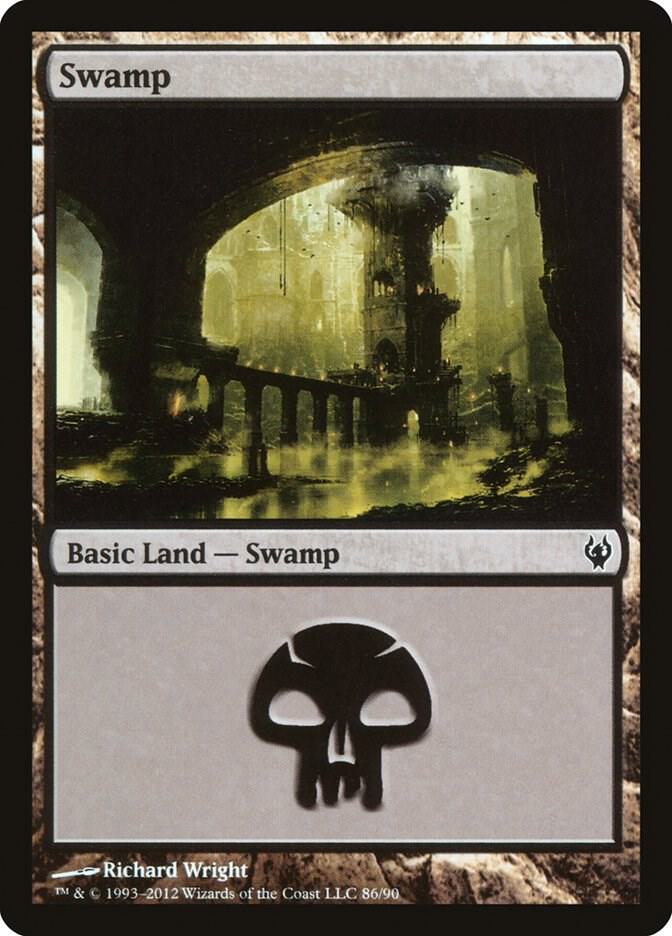 Swamp 86 86 (Duel Decks: Izzet vs. Golgari)  | Good Games Adelaide SA