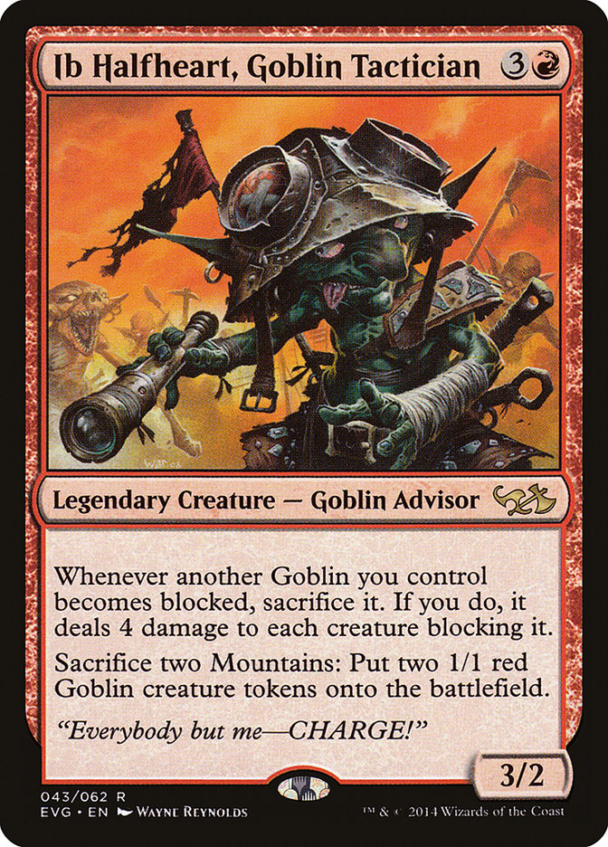 Ib Halfheart, Goblin Tactician 43 (Duel Decks: Anthology)  | Good Games Adelaide SA