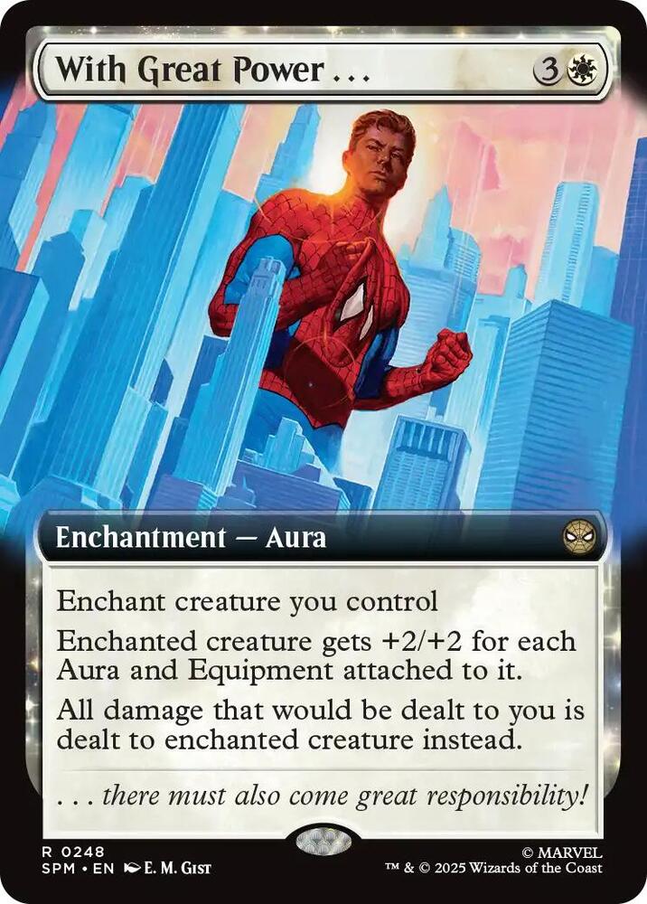 With Great Power . . . 248/198 (Marvel's Spider-Man)  - Extended Art | Good Games Adelaide SA