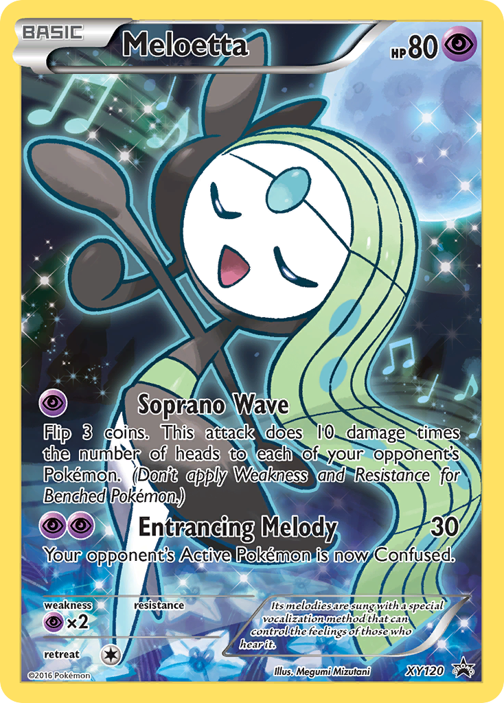 Meloetta (XY120) [XY: Black Star Promos] | Good Games Adelaide SA