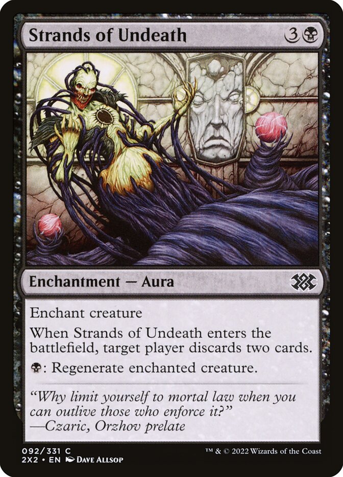 Strands of Undeath 92 (Double Masters 2022)  - Foil | Good Games Adelaide SA