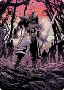Tovolar Dire Overlord Art Card 07 81 7 (Art Series: Innistrad: Midnight Hunt)  | Good Games Adelaide SA