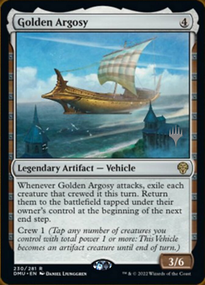 Golden Argosy (Promo Pack) [Dominaria United Promos] | Good Games Adelaide SA