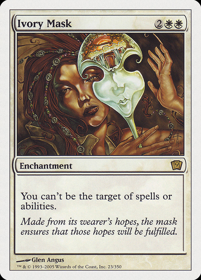 Ivory Mask 23 (9th Edition)  | Good Games Adelaide SA