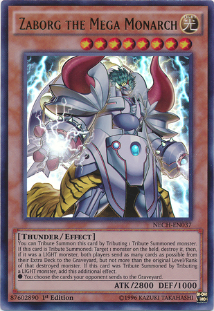 Zaborg the Mega Monarch [NECH-EN037] Ultra Rare | Good Games Adelaide SA