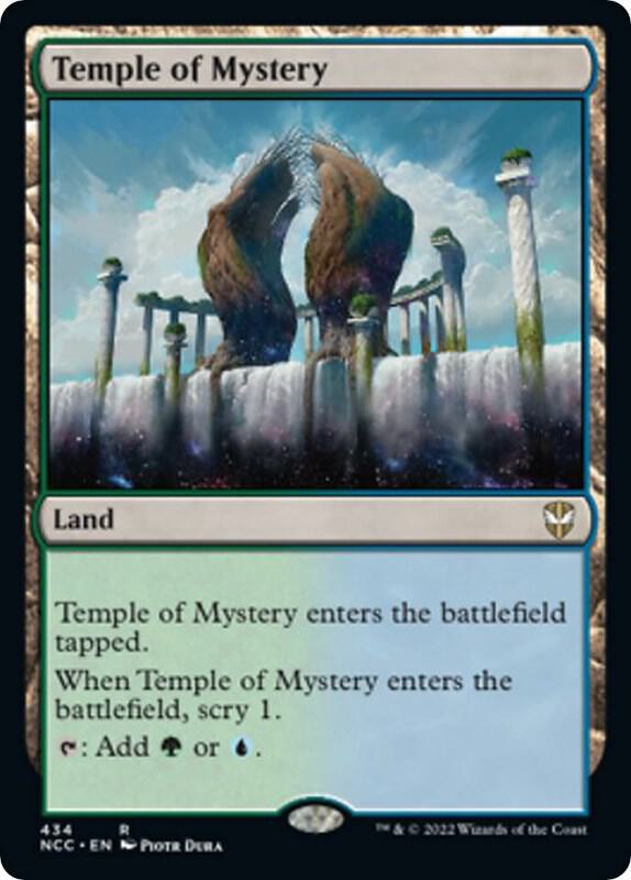 Temple of Mystery 434 (Commander: Streets of New Capenna)  | Good Games Adelaide SA