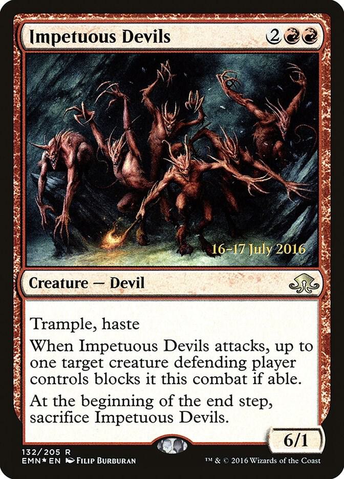 Impetuous Devils 132 (Prerelease Cards)  - Foil | Good Games Adelaide SA