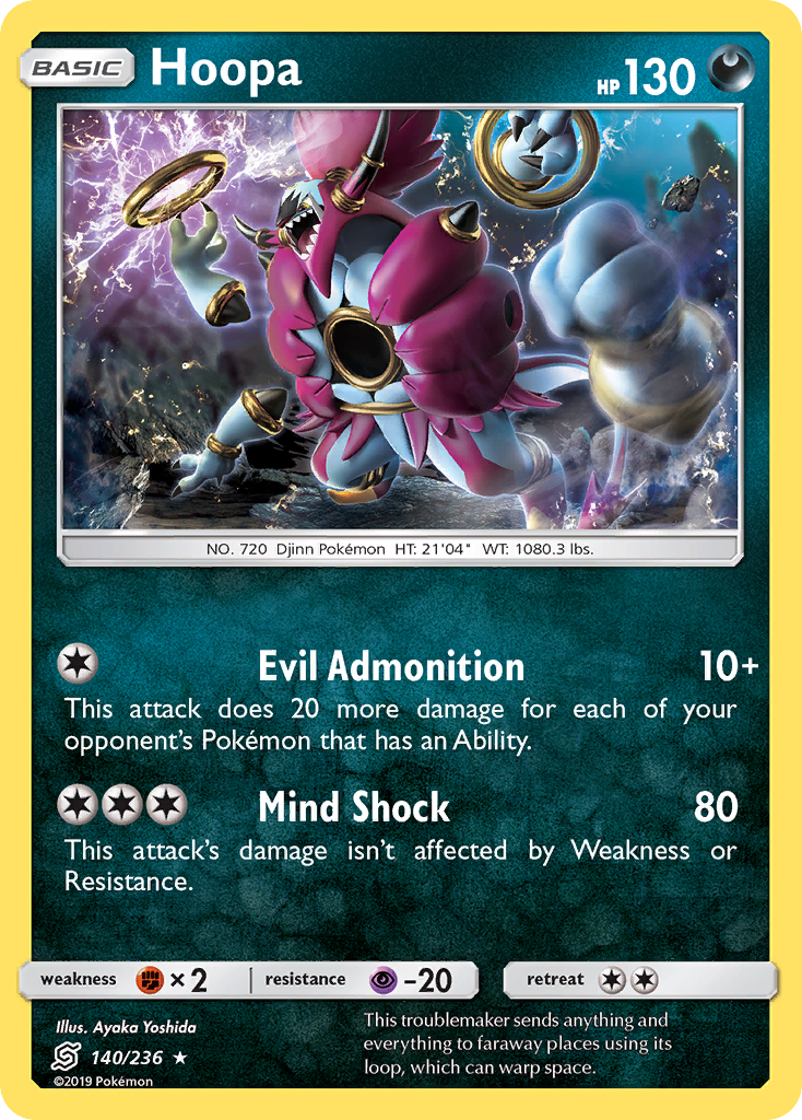Hoopa (140/236) [Sun & Moon: Unified Minds] | Good Games Adelaide SA
