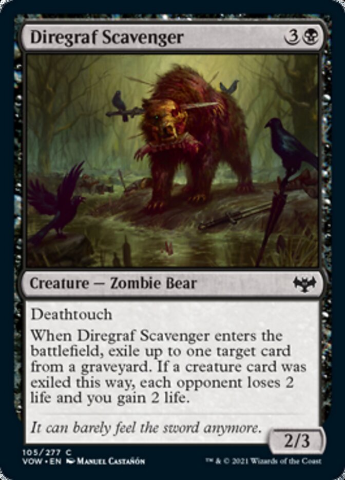Diregraf Scavenger [Innistrad: Crimson Vow] | Good Games Adelaide SA