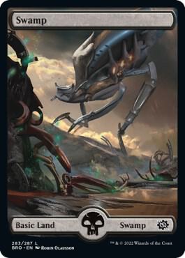 Swamp 283/287 (The Brothers' War)  - Full Art Foil | Good Games Adelaide SA