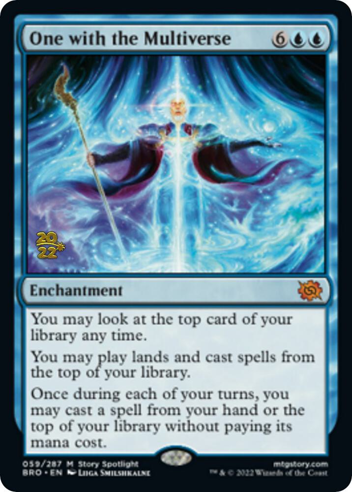 One with the Multiverse 59 (Prerelease Cards)  - Foil | Good Games Adelaide SA