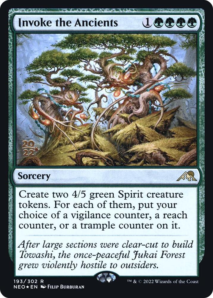 Invoke the Ancients 193 (Prerelease Cards)  - Foil | Good Games Adelaide SA