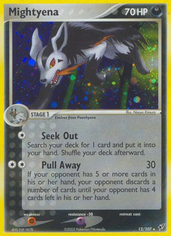 Mightyena 12/107 (Deoxys)  - Holofoil | Good Games Adelaide SA