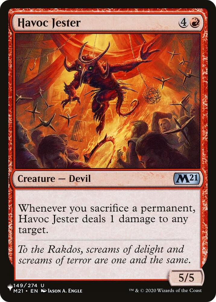 Havoc Jester 149/274 (The List Reprints)  | Good Games Adelaide SA
