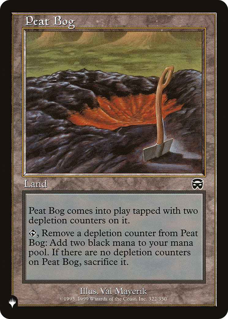 Peat Bog [The List Reprints] | Good Games Adelaide SA