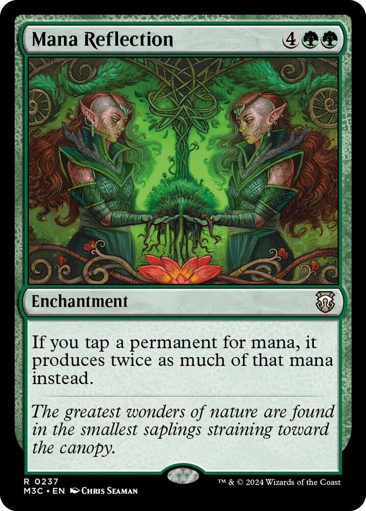 Mana Reflection 237/411 (Commander: Modern Horizons 3)  - Ripple Foil | Good Games Adelaide SA