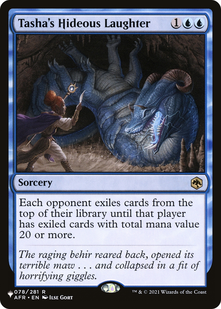 Tasha's Hideous Laughter [The List Reprints] | Good Games Adelaide SA