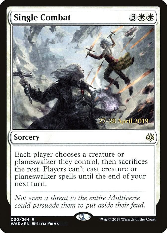 Single Combat 30 (Prerelease Cards)  - Foil | Good Games Adelaide SA