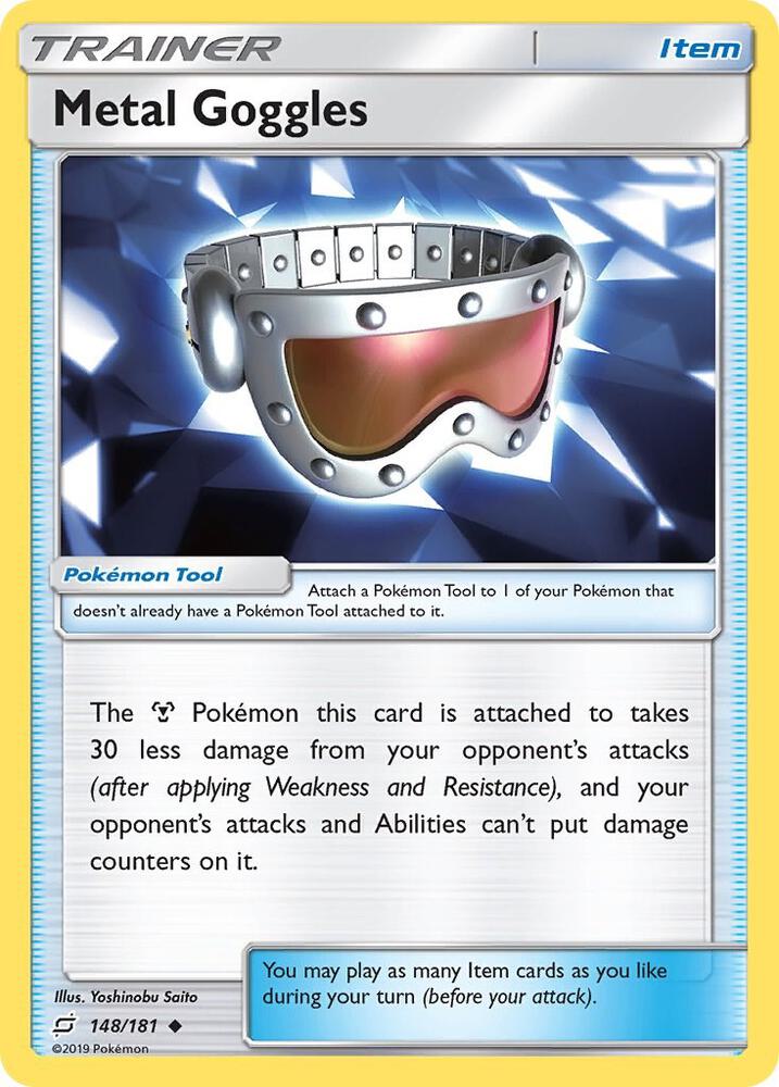 Metal Goggles 148/181 (SM - Team Up)  | Good Games Adelaide SA