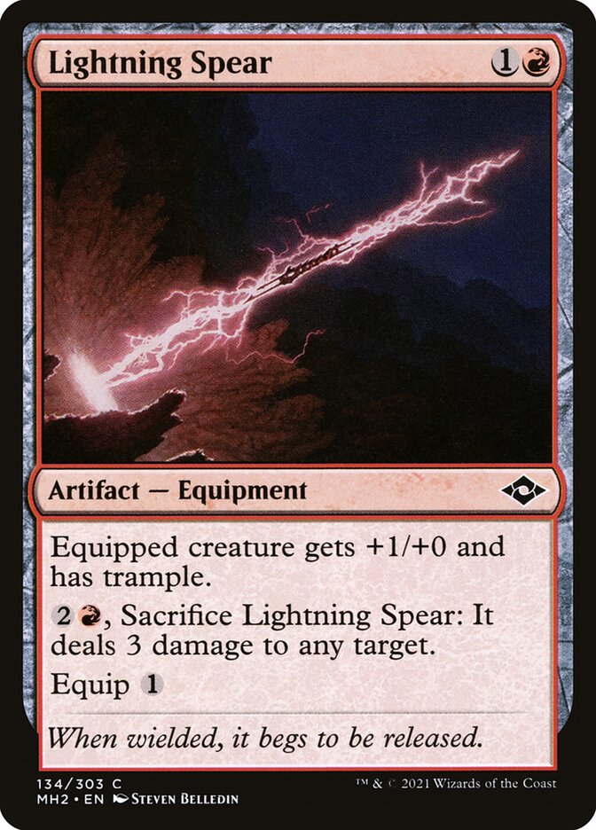 Lightning Spear 134 (Modern Horizons 2)  | Good Games Adelaide SA