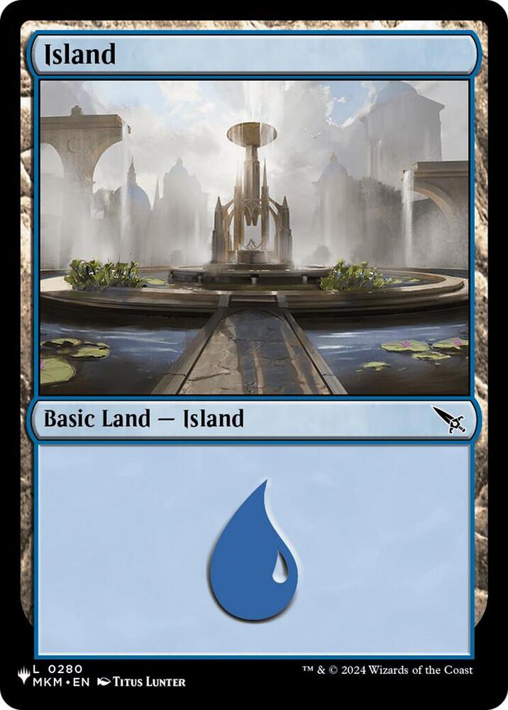 Island MKM 280 (The List Reprints)  | Good Games Adelaide SA