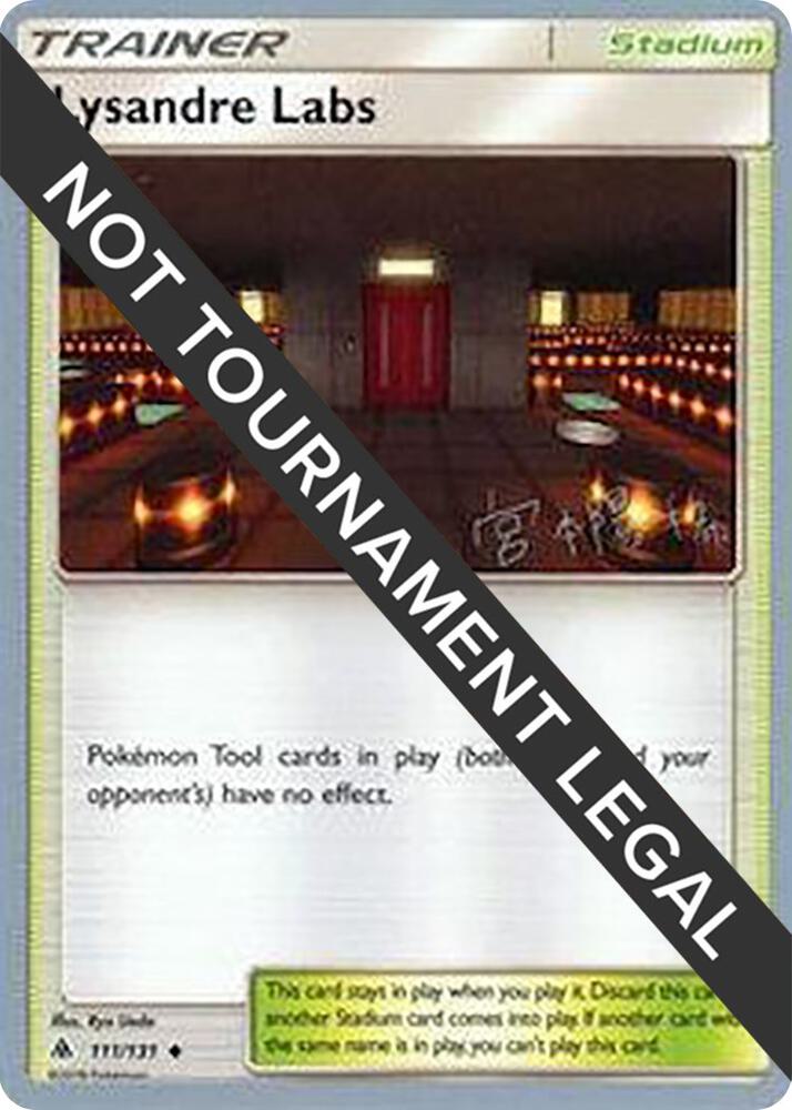 Lysandre Labs 2019 Haruki Miyamoto 111/131 (World Championship Decks)  | Good Games Adelaide SA