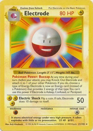 Electrode (21/102) [Base Set Shadowless Unlimited] | Good Games Adelaide SA