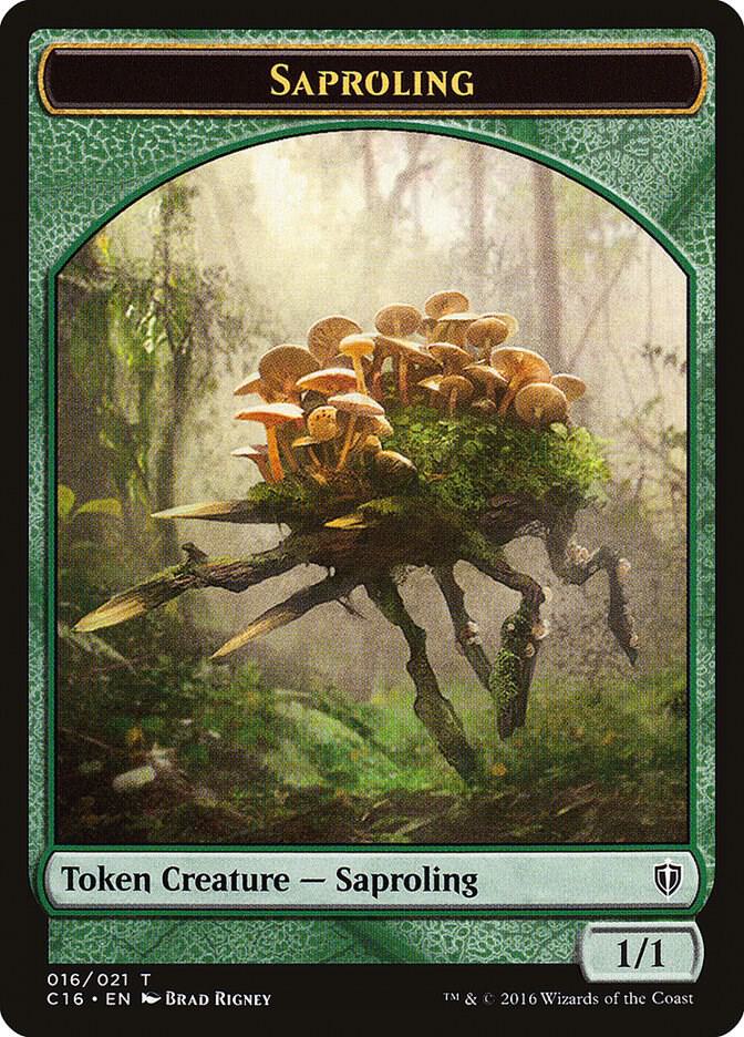 Saproling // Spirit 16 // 6 (Commander 2016)  | Good Games Adelaide SA