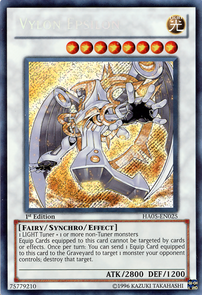 Vylon Epsilon [HA05-EN025] Secret Rare | Good Games Adelaide SA