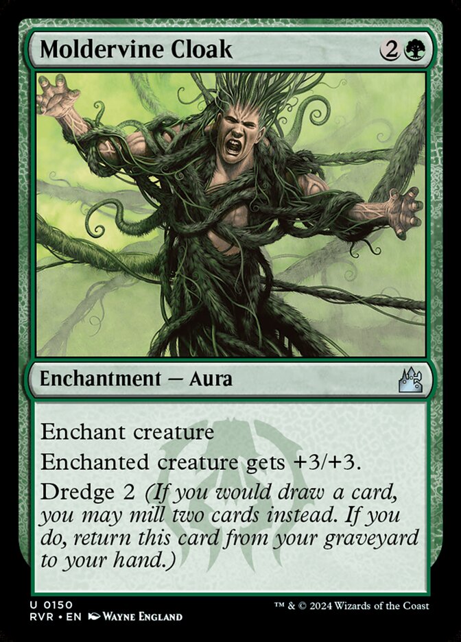 Moldervine Cloak 150 (Ravnica Remastered)  - Foil | Good Games Adelaide SA