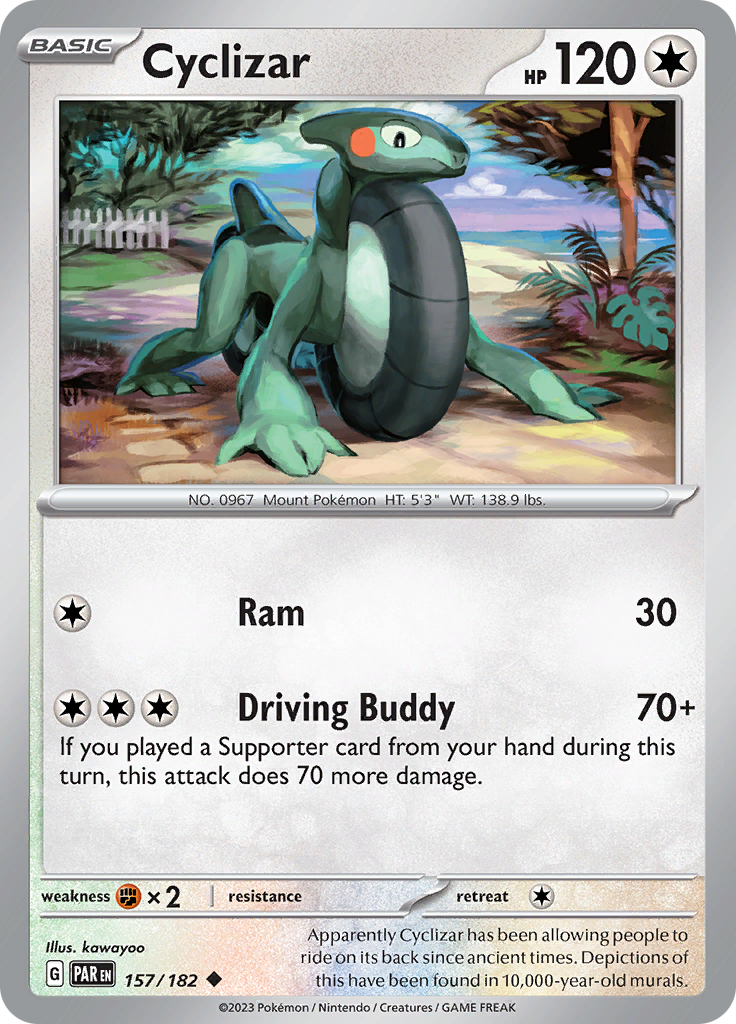Cyclizar (157/182) [Scarlet & Violet: Paradox Rift] | Good Games Adelaide SA