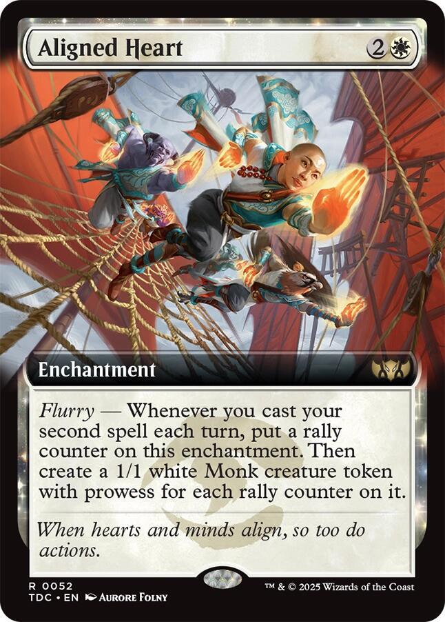 Aligned Heart 52 (Commander: Tarkir: Dragonstorm)  | Good Games Adelaide SA