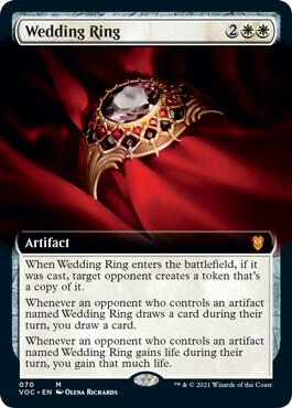 Wedding Ring Extended Art 70 (Commander: Innistrad: Crimson Vow)  | Good Games Adelaide SA