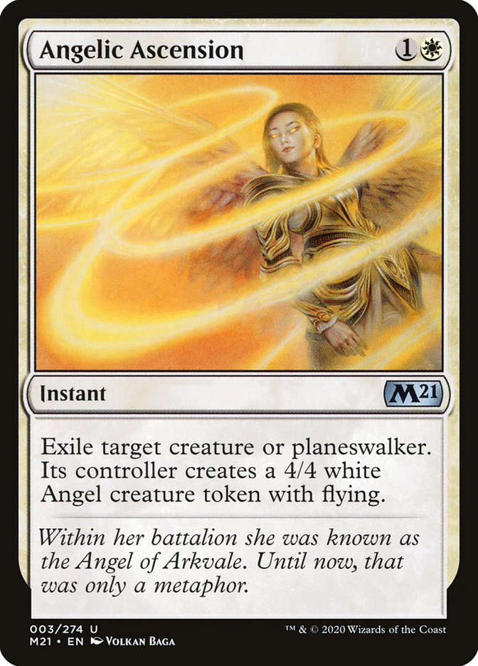 Angelic Ascension 3 (Core Set 2021)  - Foil | Good Games Adelaide SA