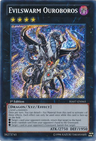 Evilswarm Ouroboros [HA07-EN065] Secret Rare | Good Games Adelaide SA
