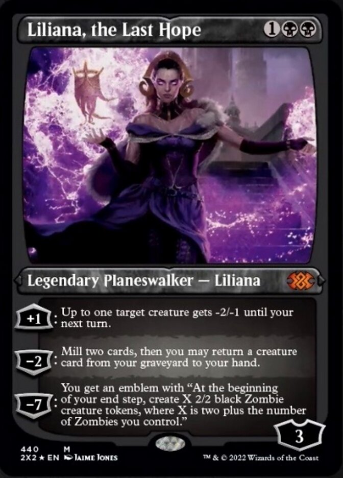 Liliana, the Last Hope (Foil Etched) [Double Masters 2022] | Good Games Adelaide SA