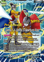 Gamma 1 & Gamma 2 // Gamma 1 & Gamma 2, Newfound Foes (BT17-032) [Ultimate Squad Prerelease Promos] | Good Games Adelaide SA