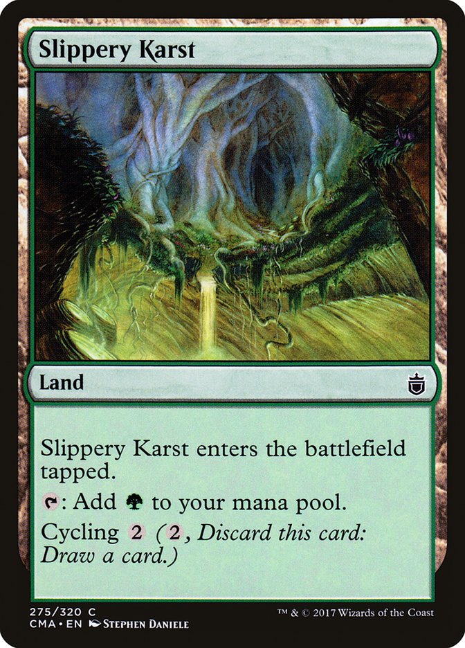 Slippery Karst [Commander Anthology] | Good Games Adelaide SA