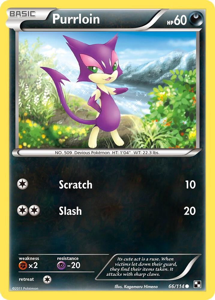 Purrloin 66/114 (Black and White)  | Good Games Adelaide SA