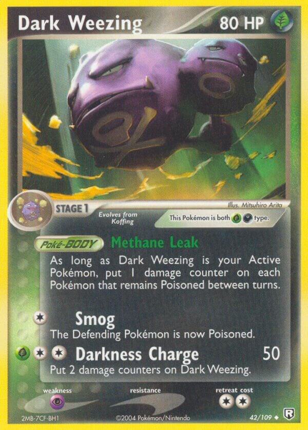 Dark Weezing 42/109 (Team Rocket Returns)  | Good Games Adelaide SA