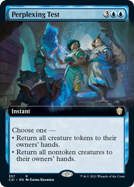 Perplexing Test Extended Art 357 (Commander 2021)  | Good Games Adelaide SA