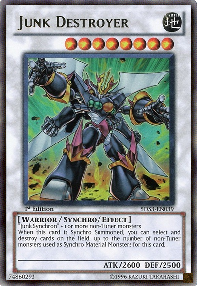Junk Destroyer [5DS3-EN039] Ultra Rare | Good Games Adelaide SA