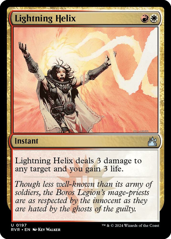 Lightning Helix 197 (Ravnica Remastered)  | Good Games Adelaide SA