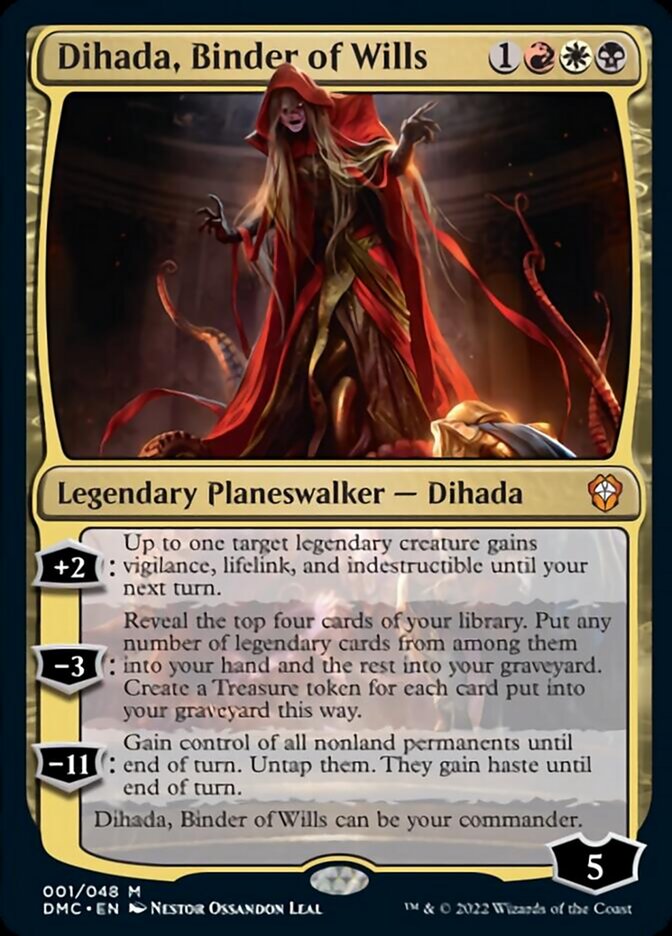 Dihada, Binder of Wills [Dominaria United Commander] | Good Games Adelaide SA