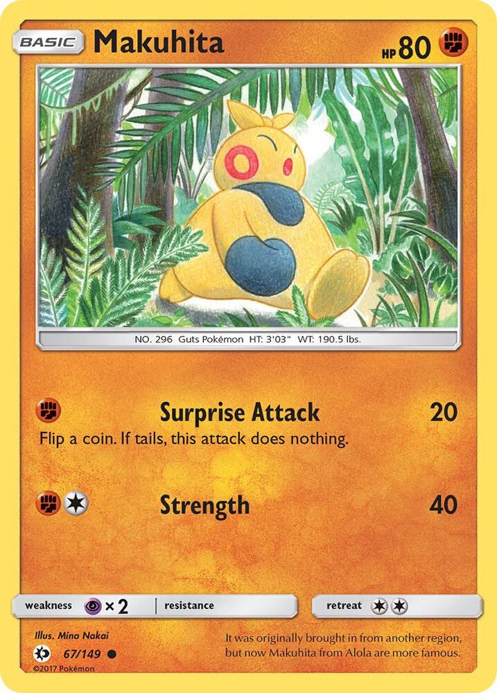 Makuhita 67/149 (SM Base Set)  | Good Games Adelaide SA
