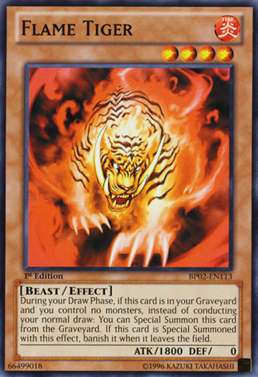 Flame Tiger [BP02-EN113] Mosaic Rare | Good Games Adelaide SA