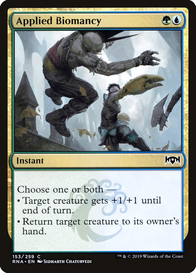 Applied Biomancy [Ravnica Allegiance] | Good Games Adelaide SA